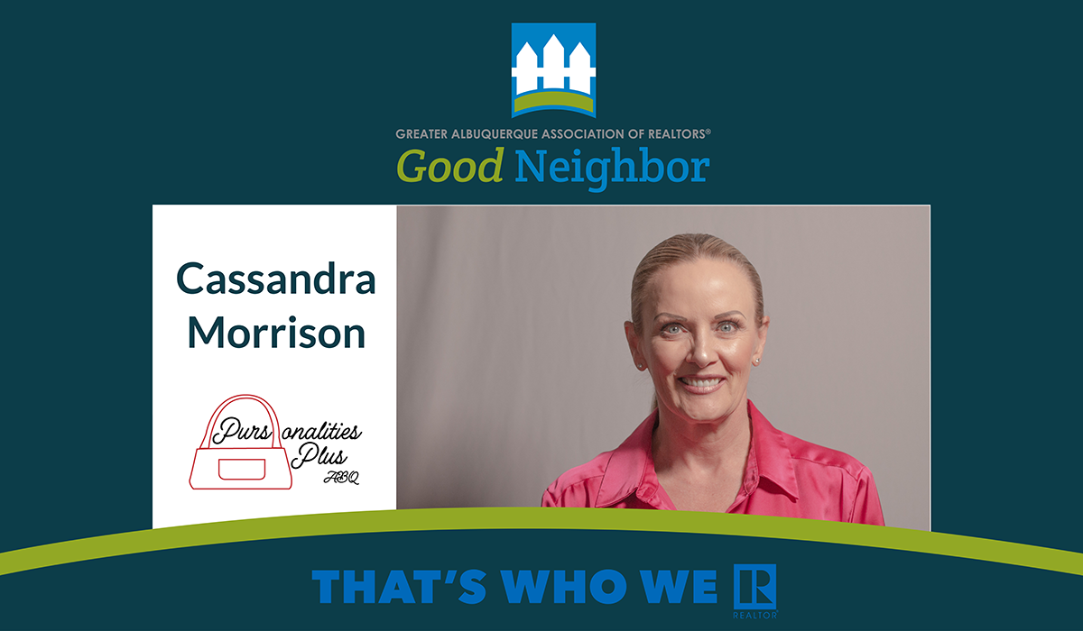 Cassandra Morrison is a Good Neighbor