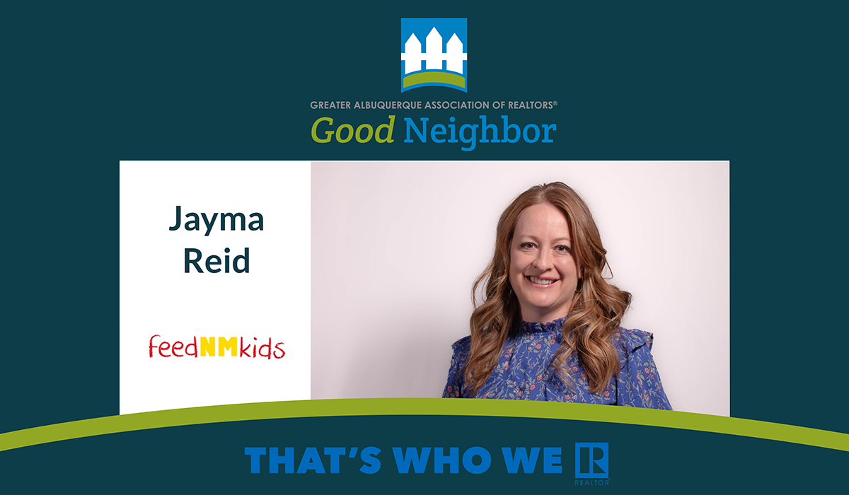 Jayma Reid is a Good Neighbor