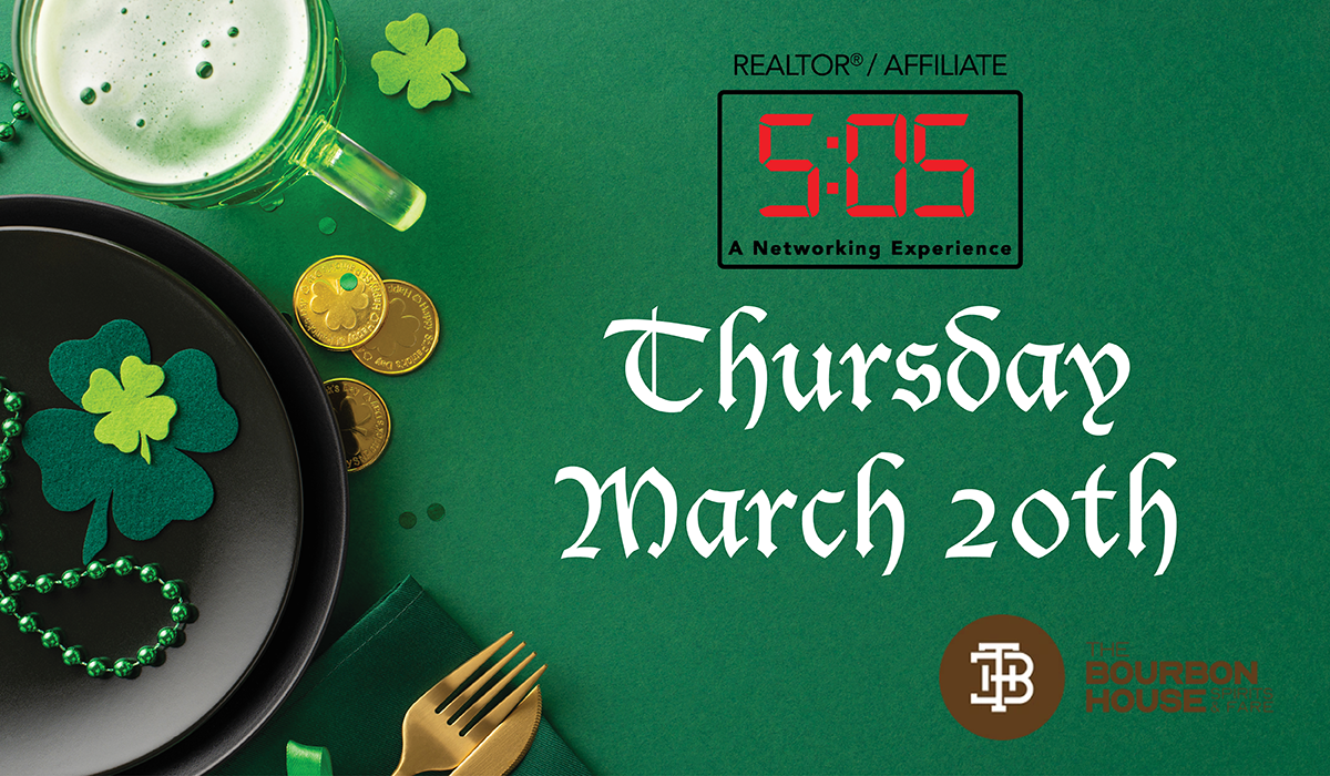 Celebrate and Network at the Affiliate 5:05 St. Patrick’s Day Event