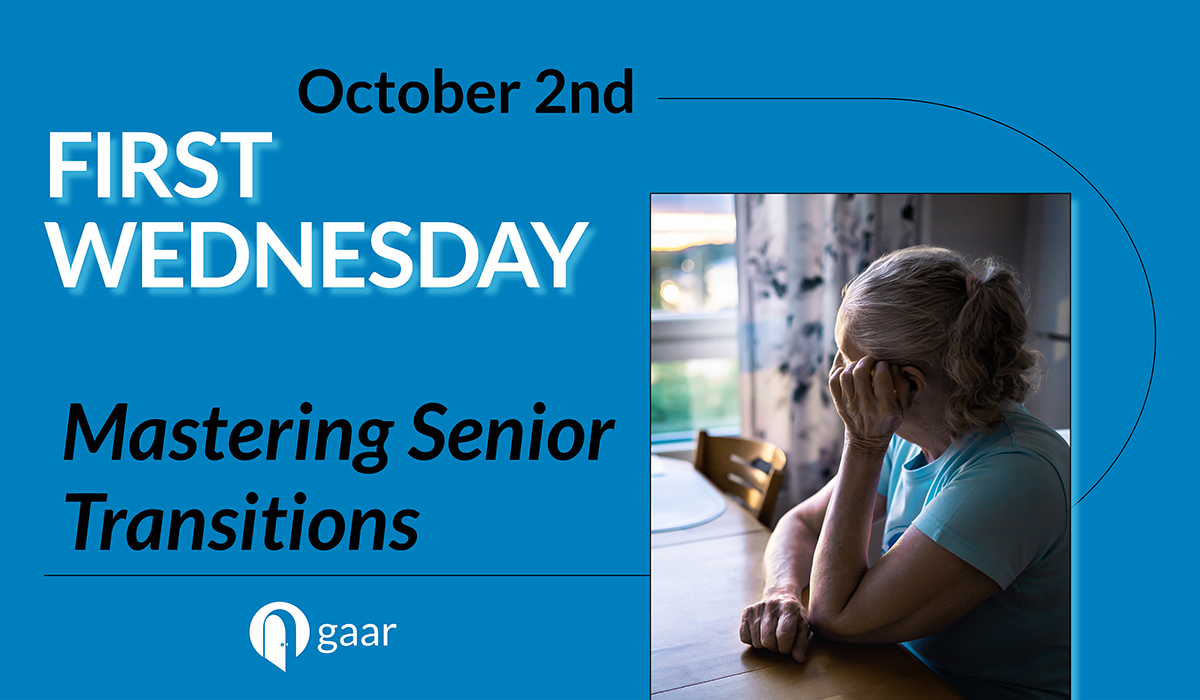 Helping Senior Clients: Wednesday, October 2nd