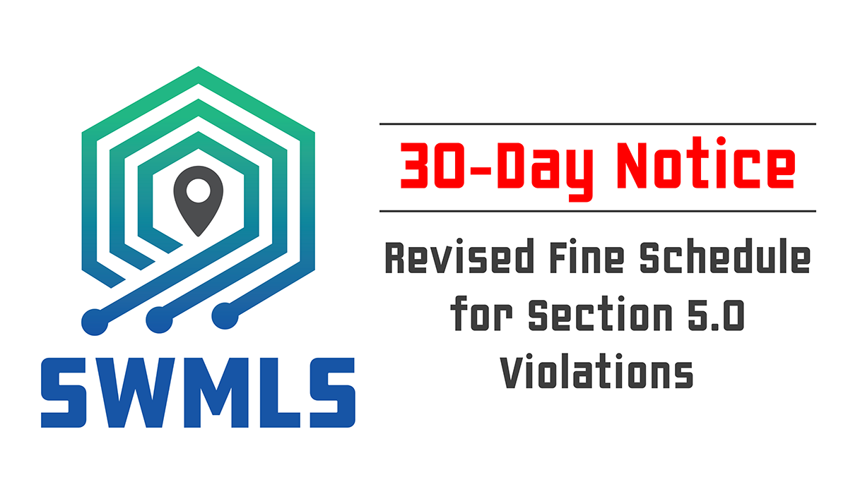 Revised Fine Schedule for 5.0 Violations effective September 28th