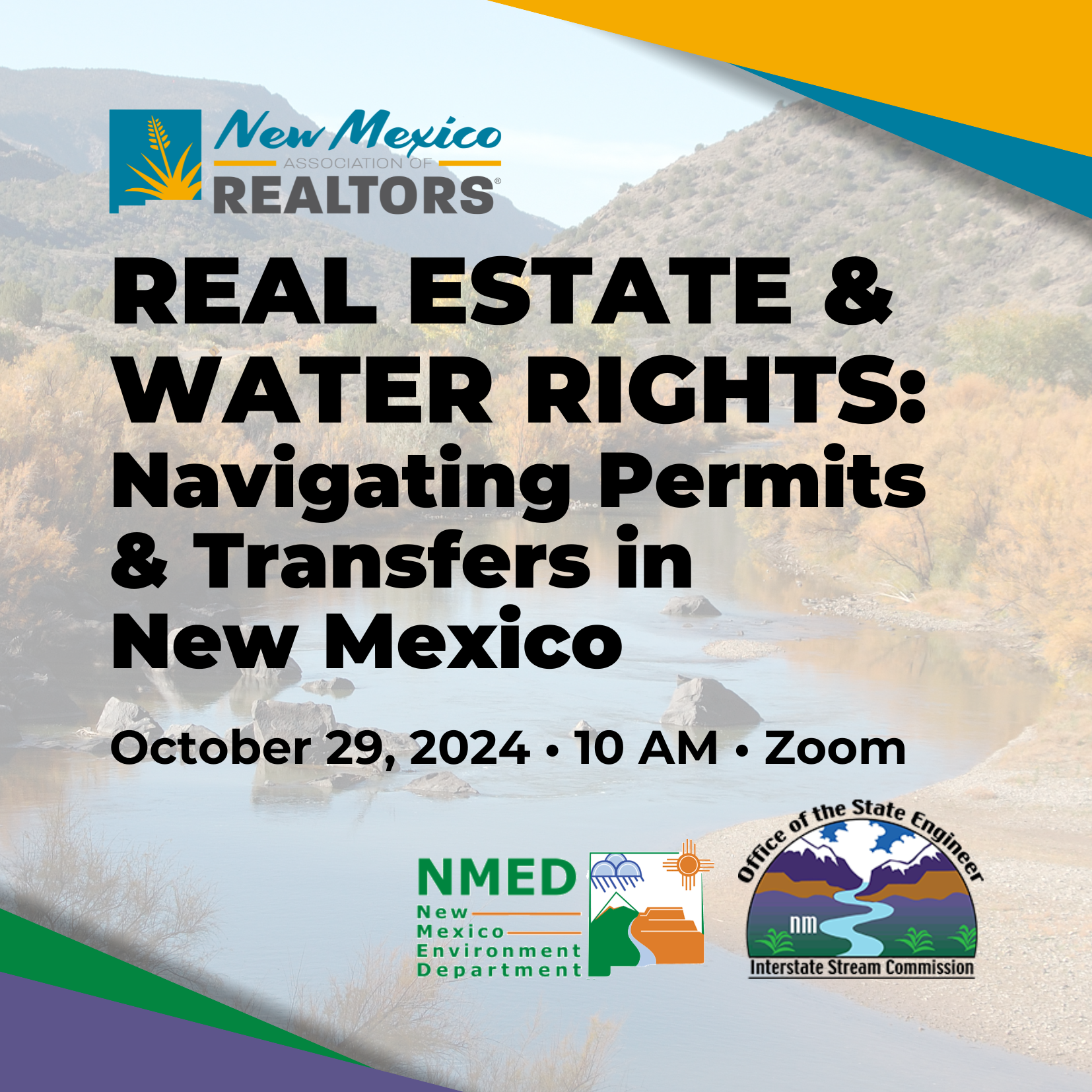 NMAR Webinar: Real Estate & Water Rights: Navigating Permits & Transfers in New Mexico