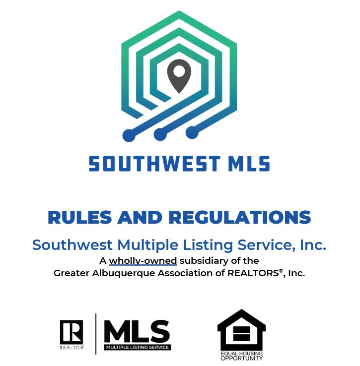 30-Day Notice: Updates to SWMLS Rules & Regs